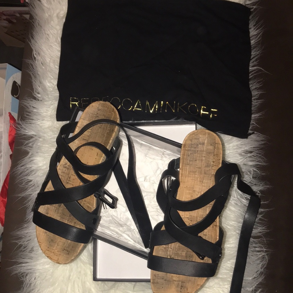 Women’s Rebecca Minkoff wrap around ankles